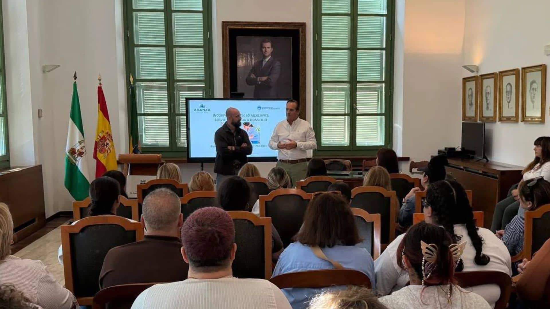 Imagen de la noticia: Avanza El Puerto incorpora 60 auxiliares de ayuda a domicilio y prevé sumar otros 60 (Ayuda a domicilio)