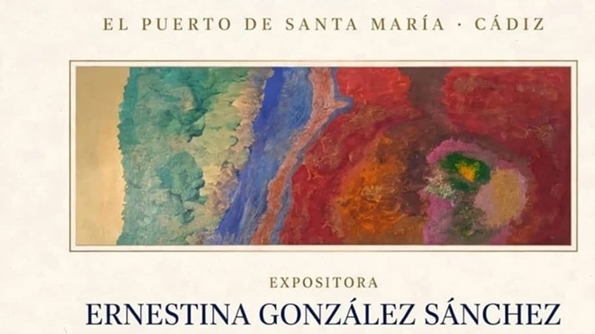 Imagen de la noticia: Ernestina González Sánchez presenta en Los Toruños su exposición de pintura abstracta “Bahía de los Amados” (Cultura)