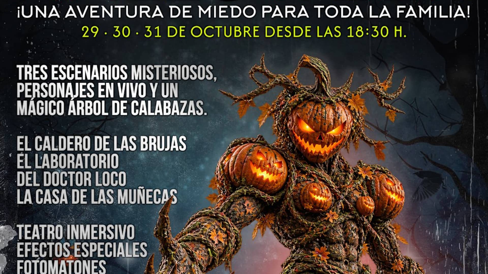 Imagen de la noticia: La Plaza del Castillo acogerá tres días de Halloween con una experiencia inmersiva gratuita para toda la familia (Halloween)